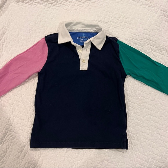 Boys Crewcuts Long Sleeve Polo - Picture 2 of 4